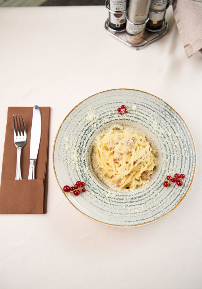 Spaghete carbonara